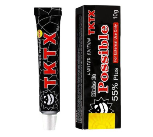 Анестезуючий крем TKTX Black 55% Limited Edition