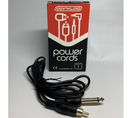Кліпкорд Darklab 6 Straight RCA Cord Slim FK Irons